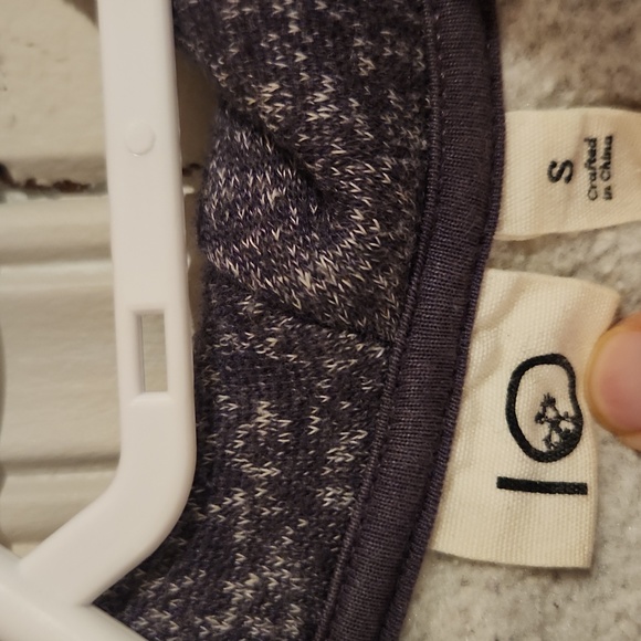 Tentree purple cowlneck hoodle size small - Picture 6 of 9